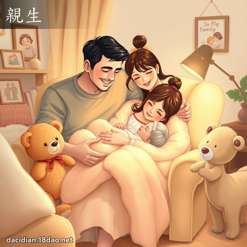 親生 - 國語大辭典配圖