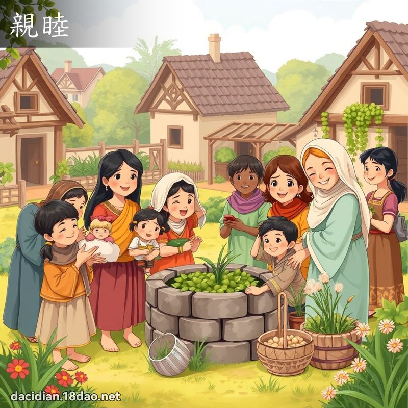 亲睦 - 国语大辞典配图