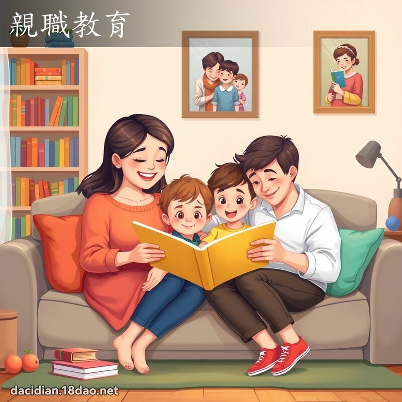 親職教育 - 國語大辭典配圖