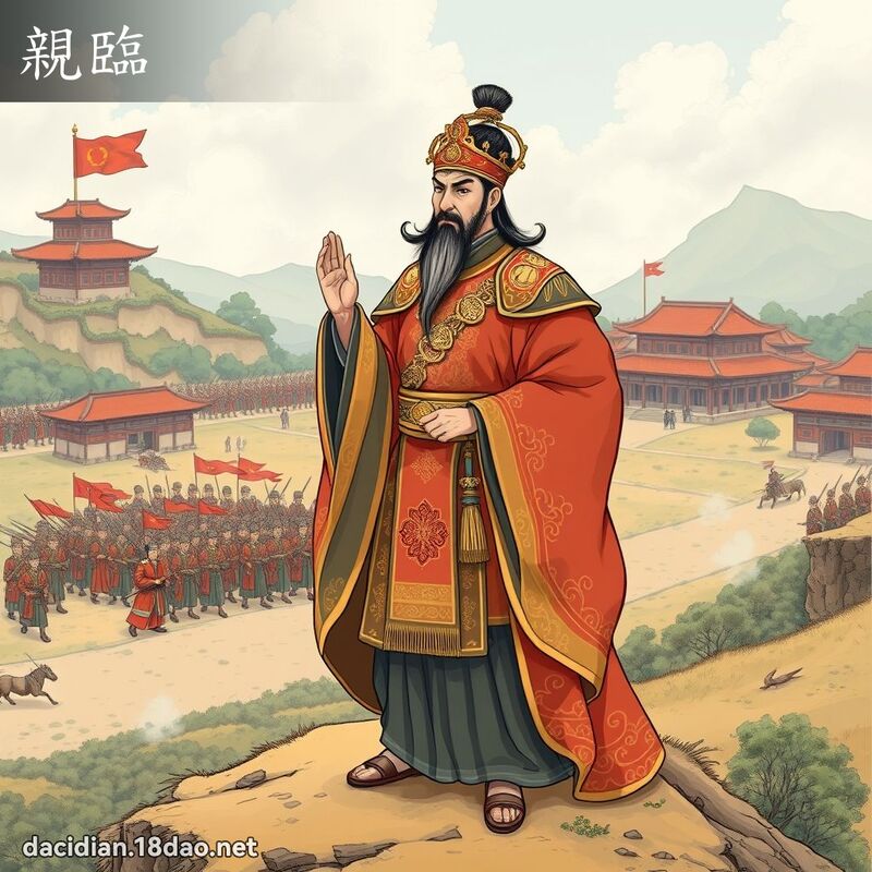 親臨 - 國語大辭典配圖