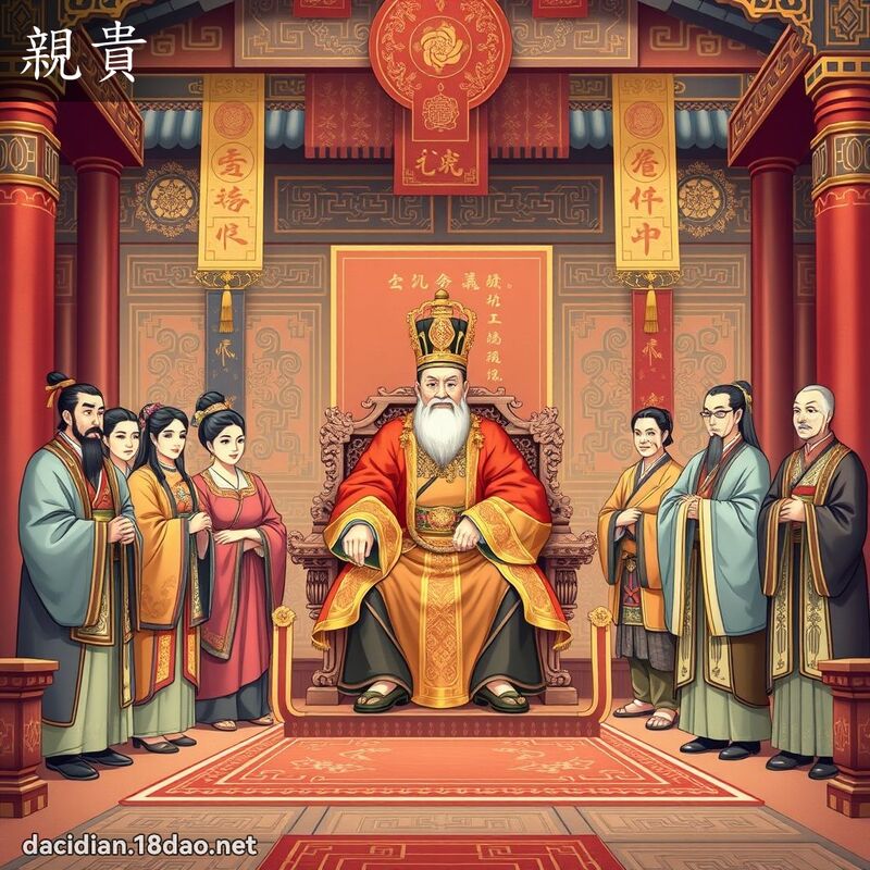 親貴 - 國語大辭典配圖