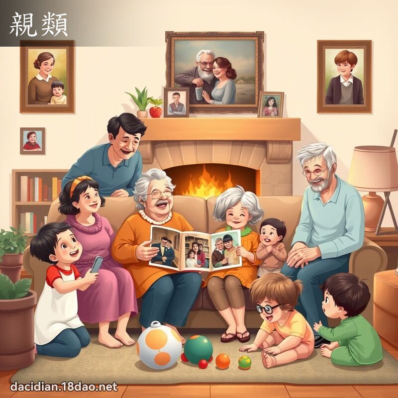親類 - 國語大辭典配圖