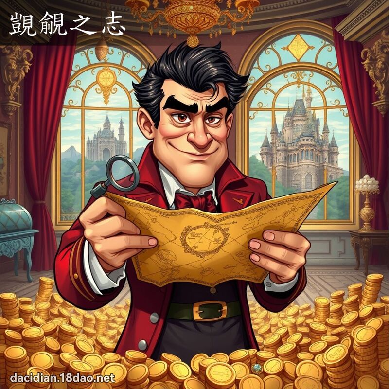 覬覦之志 - 國語大辭典配圖