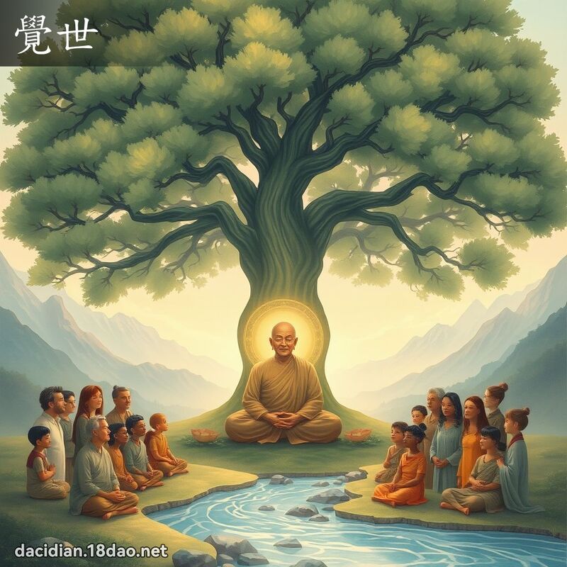 覺世 - 國語大辭典配圖
