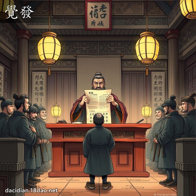 觉发 - 国语大辞典配图