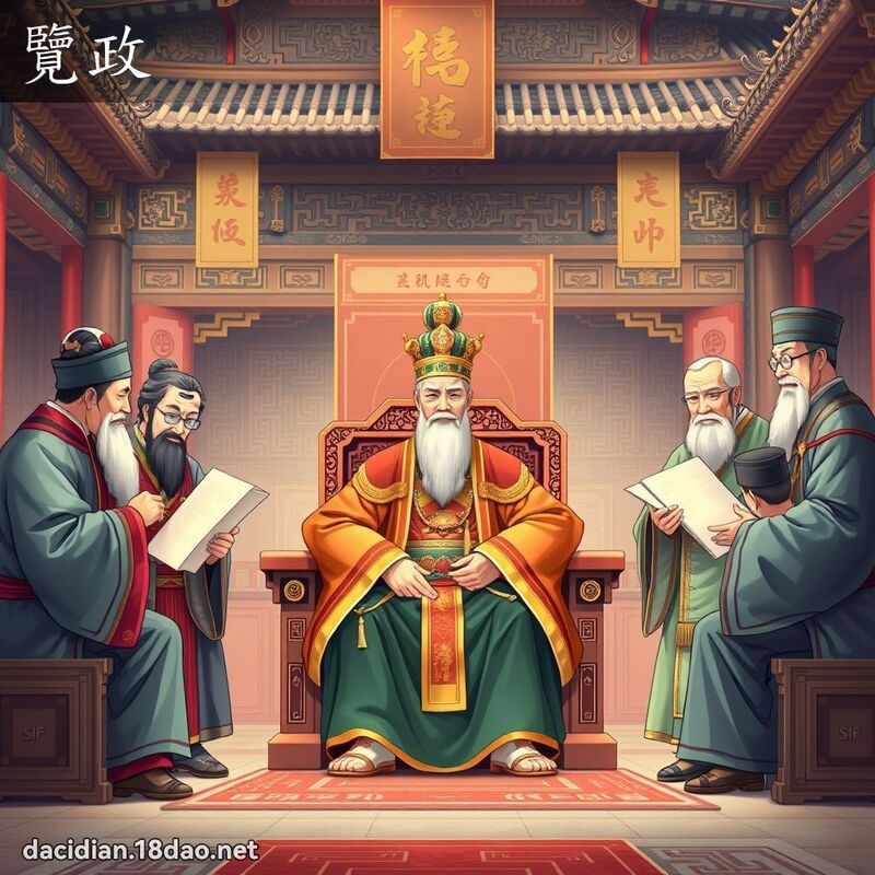 覽政 - 國語大辭典配圖