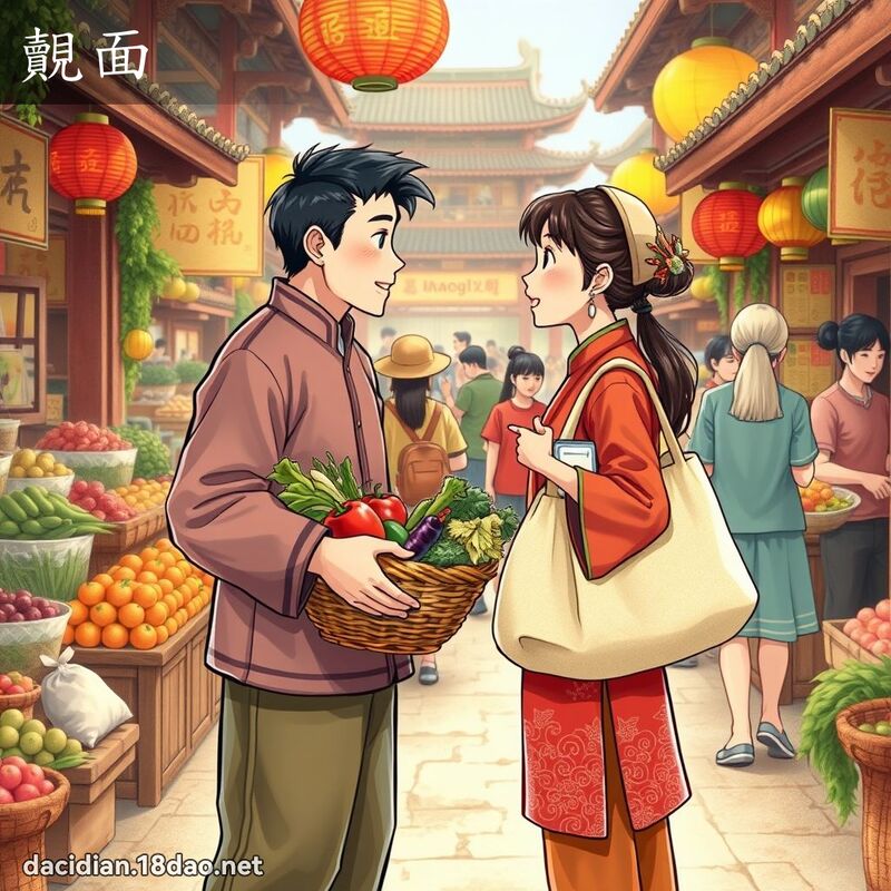 覿面 - 國語大辭典配圖