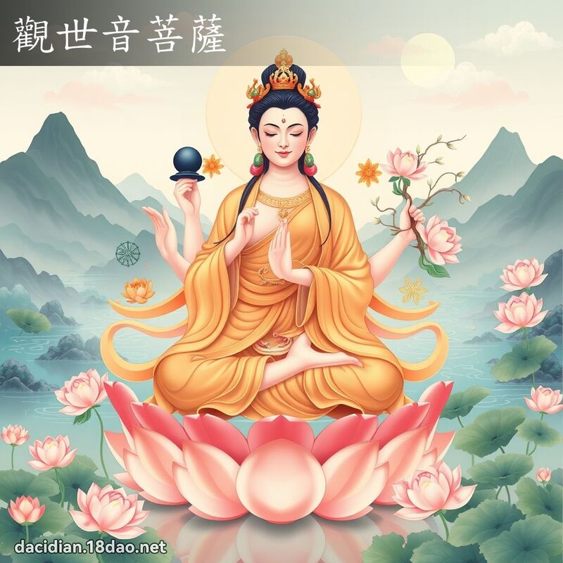 观世音菩萨 - 国语大辞典配图