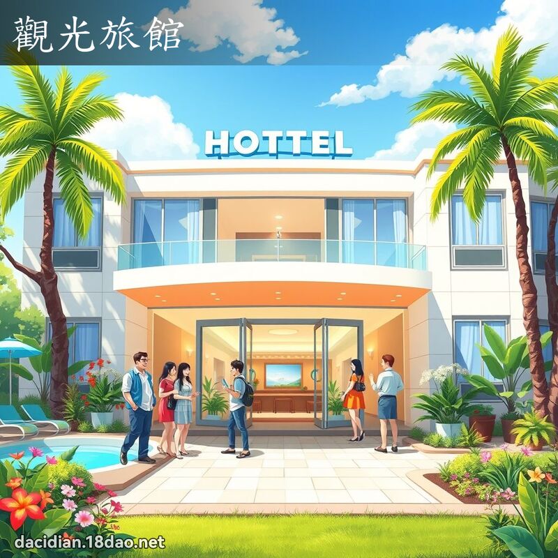觀光旅館 - 國語大辭典配圖