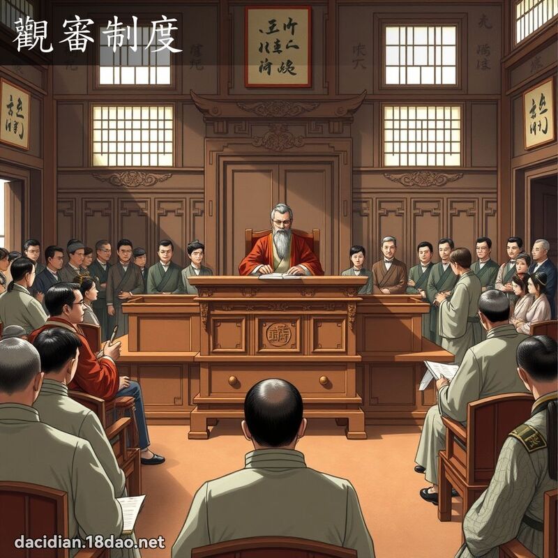 观审制度 - 国语大辞典配图