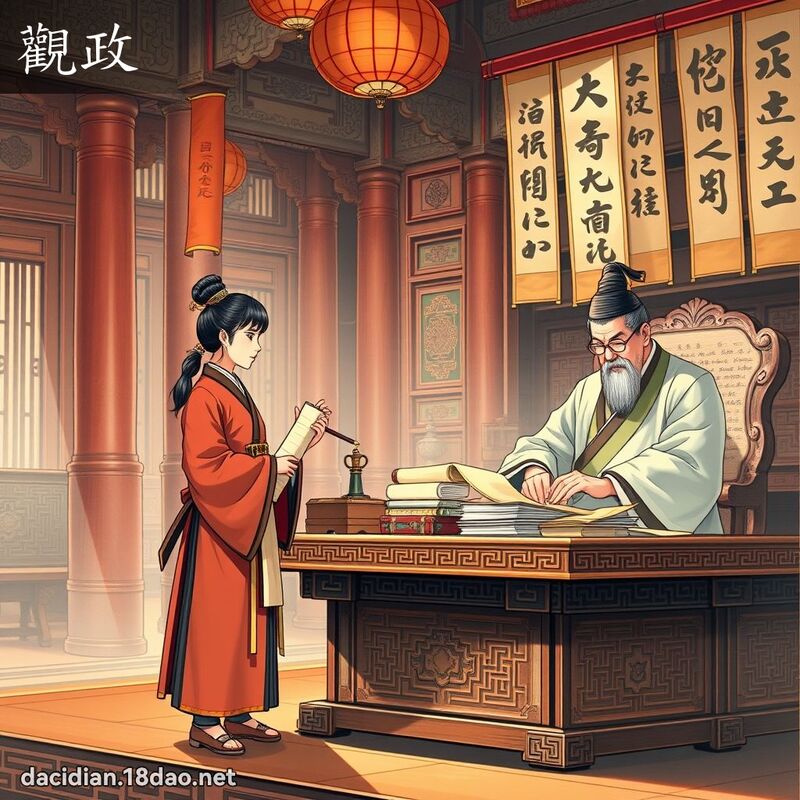 观政 - 国语大辞典配图