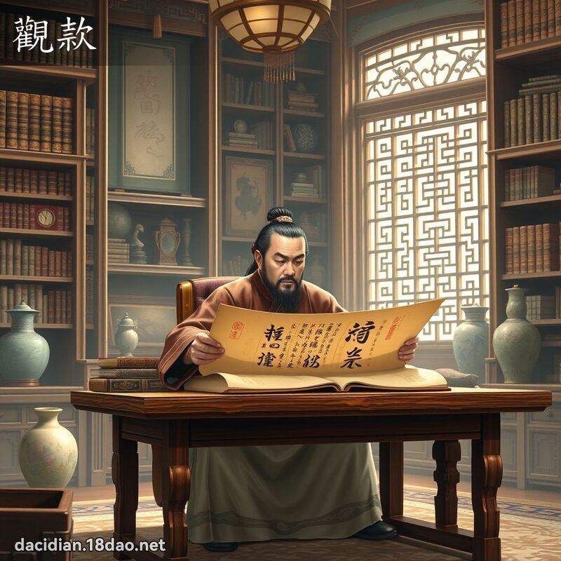 观款 - 国语大辞典配图