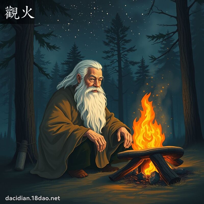 观火 - 国语大辞典配图