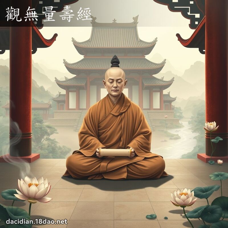 观无量寿经 - 国语大辞典配图