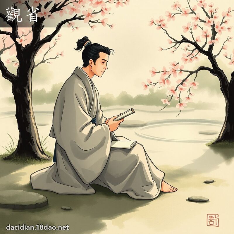 观省 - 国语大辞典配图