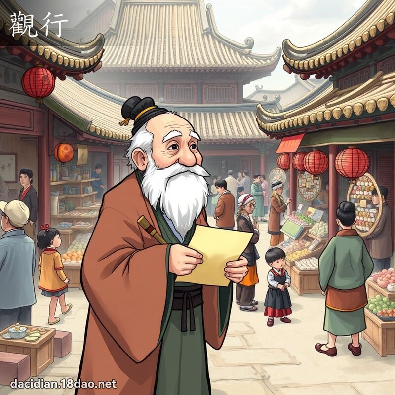 观行 - 国语大辞典配图