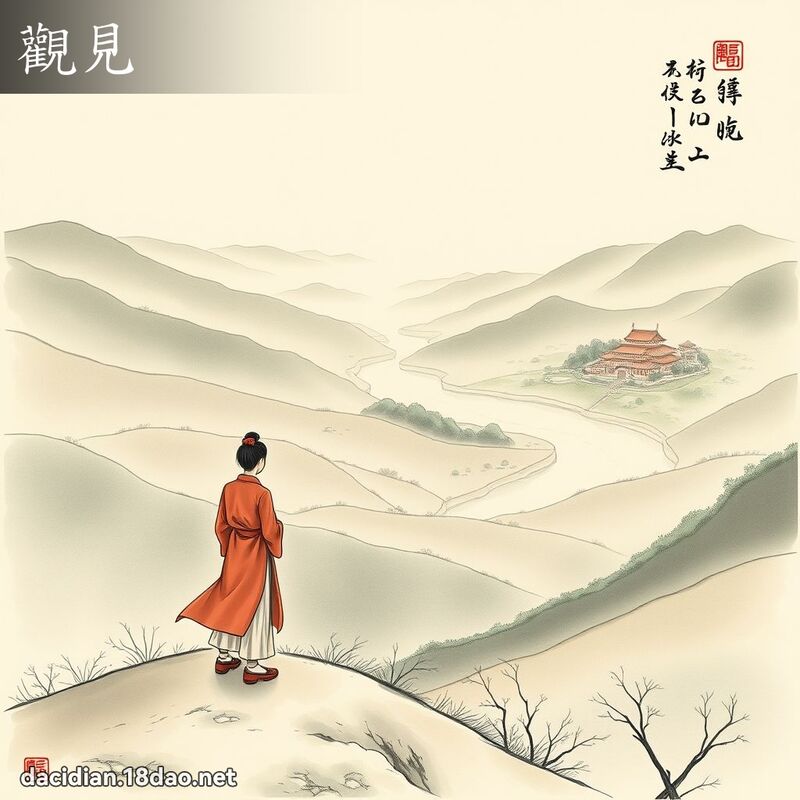 观见 - 国语大辞典配图