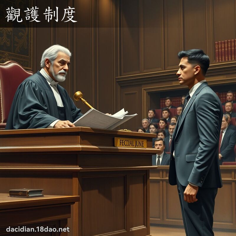 觀護制度 - 國語大辭典配圖