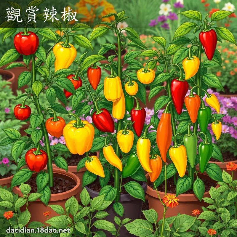 觀賞辣椒 - 國語大辭典配圖