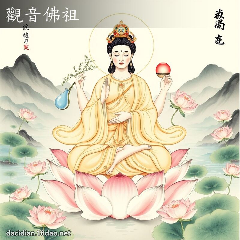 觀音佛祖 - 國語大辭典配圖