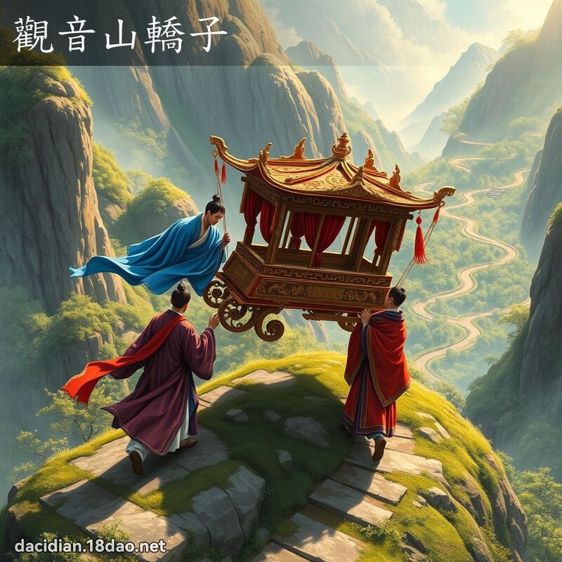 观音山轿子 - 国语大辞典配图