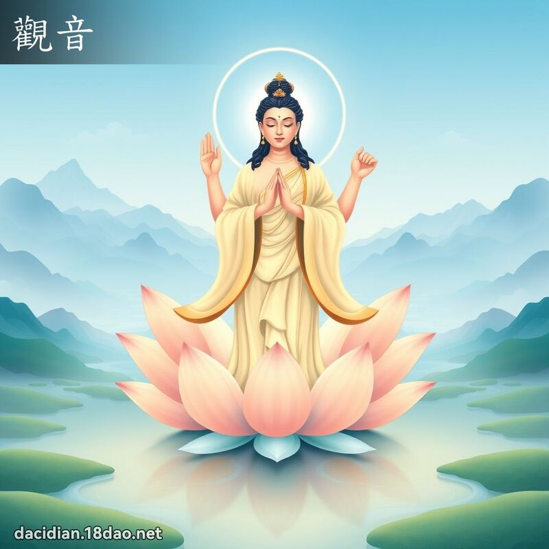 观音 - 国语大辞典配图
