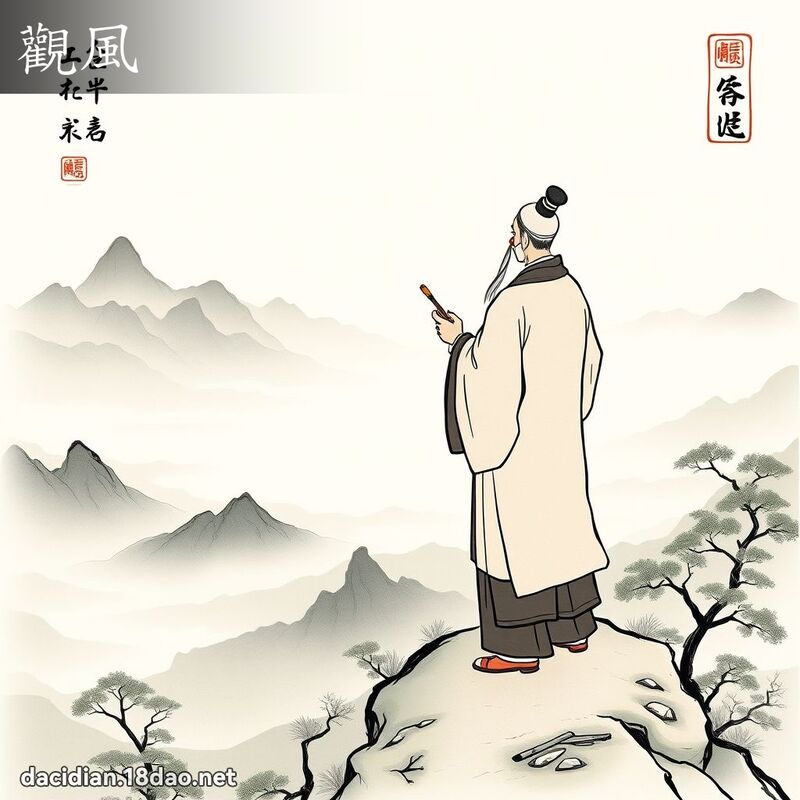 观风 - 国语大辞典配图