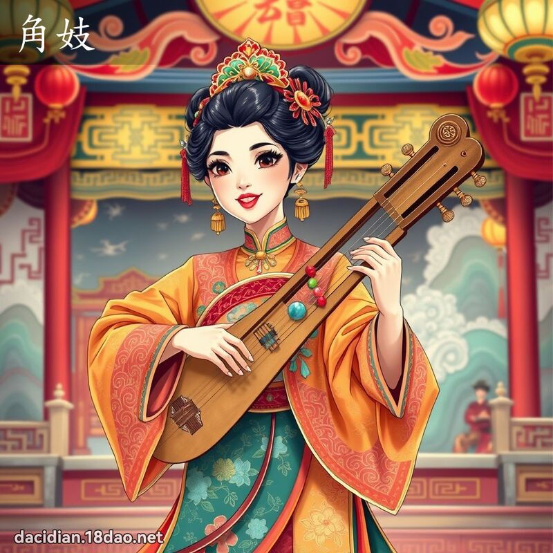 角妓 - 国语大辞典配图