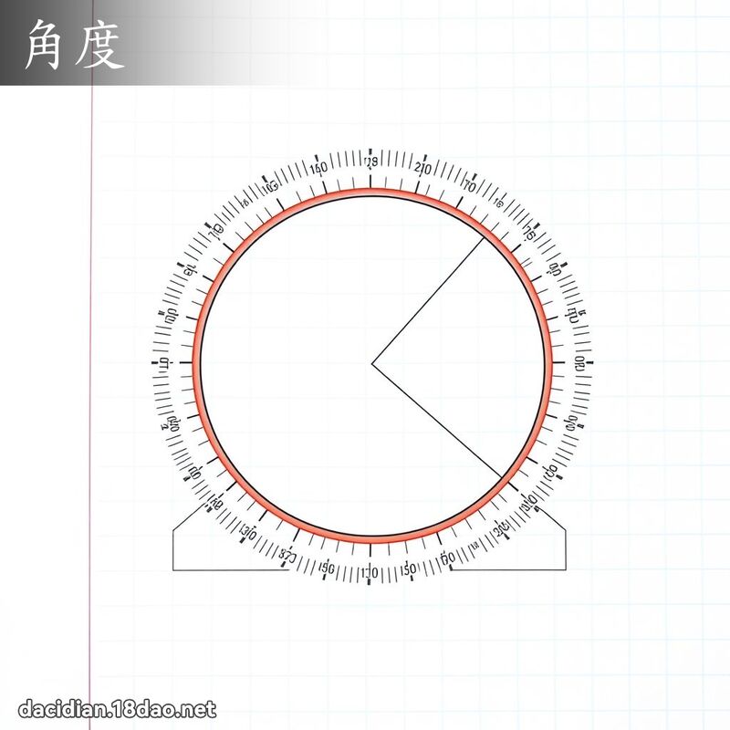 角度 - 國語大辭典配圖