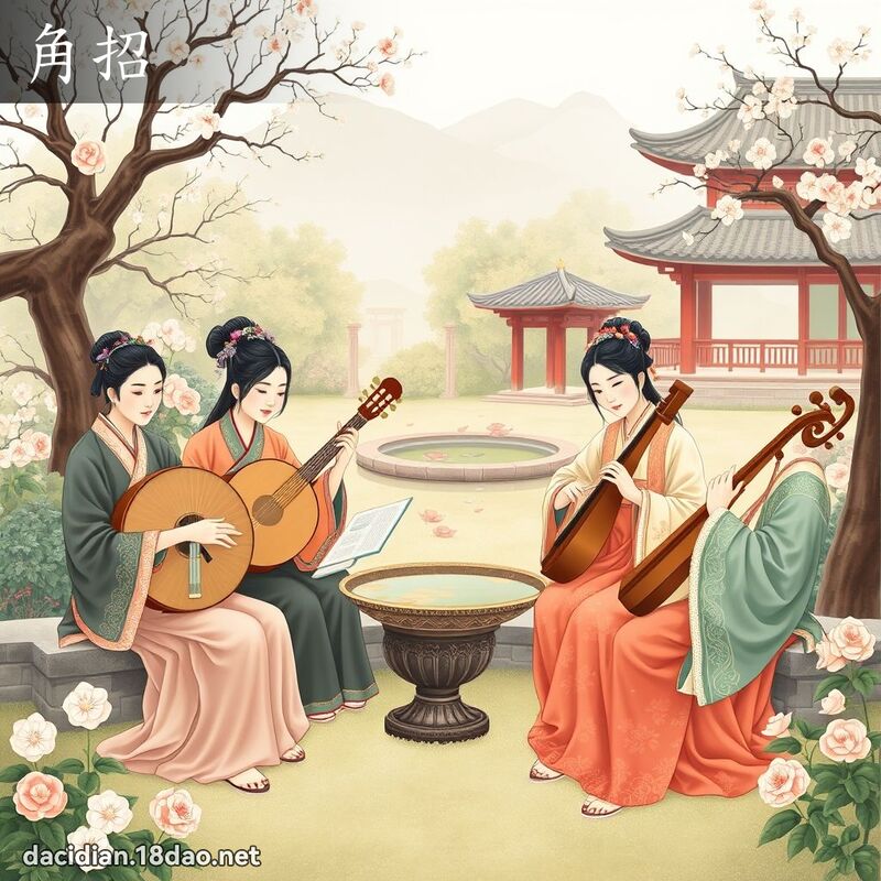 角招 - 國語大辭典配圖