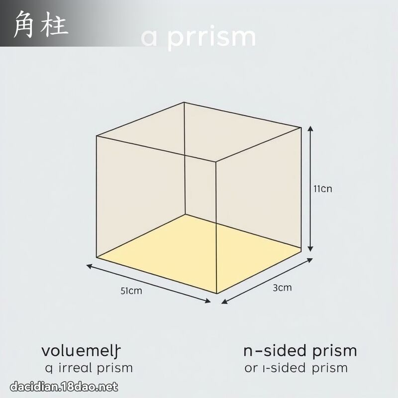 角柱 - 國語大辭典配圖