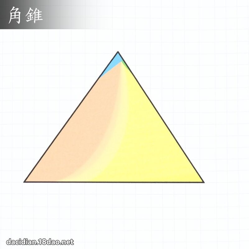 角錐 - 國語大辭典配圖