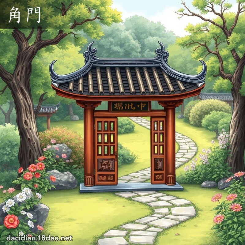 角門 - 國語大辭典配圖