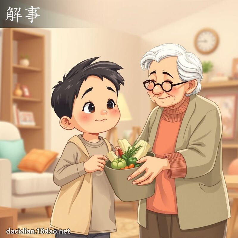 解事 - 國語大辭典配圖