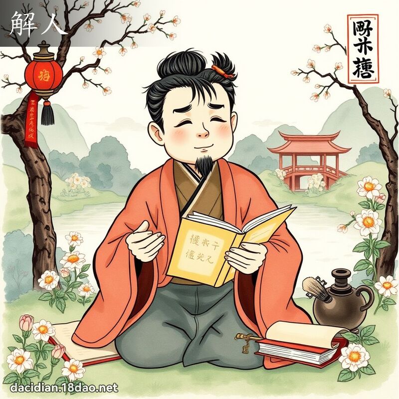 詞語: 解人 (多意詞)