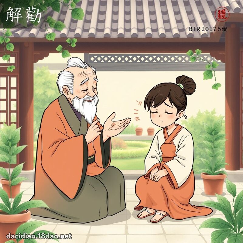 解劝 - 国语大辞典配图
