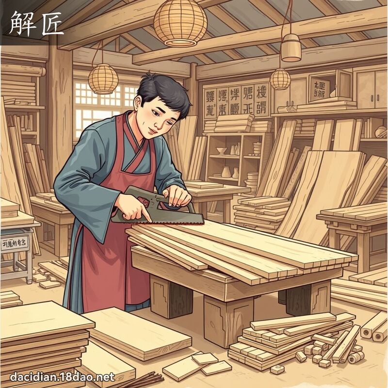 解匠 - 国语大辞典配图