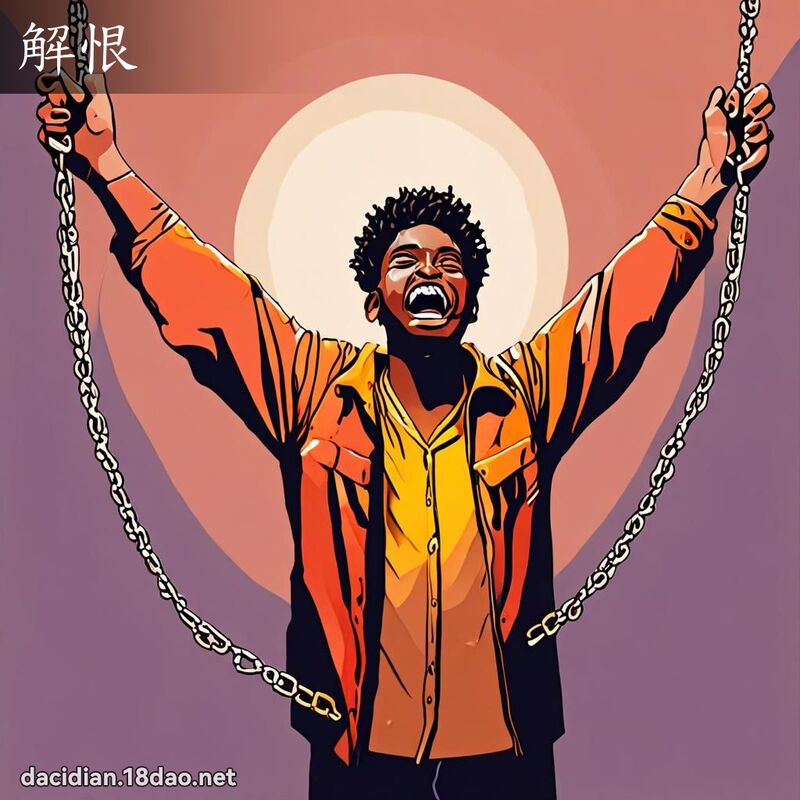 解恨 - 國語大辭典配圖