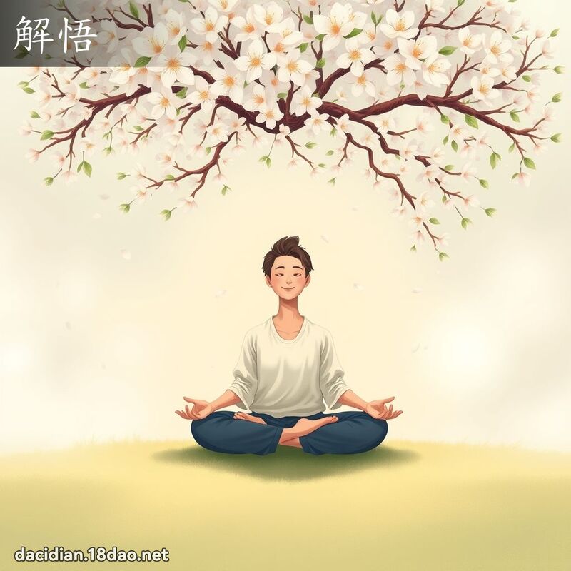 解悟 - 国语大辞典配图