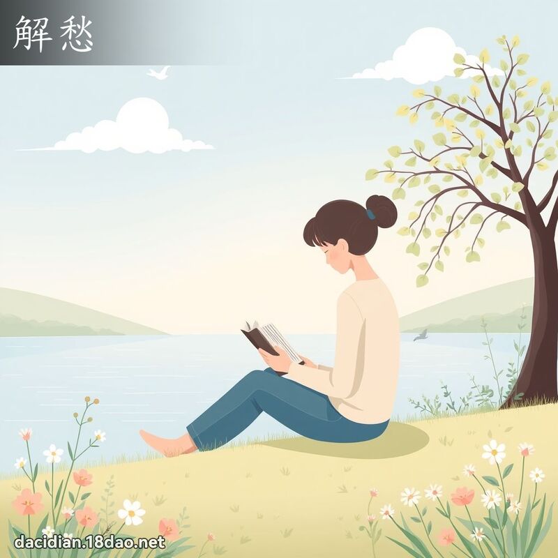 解愁 - 國語大辭典配圖