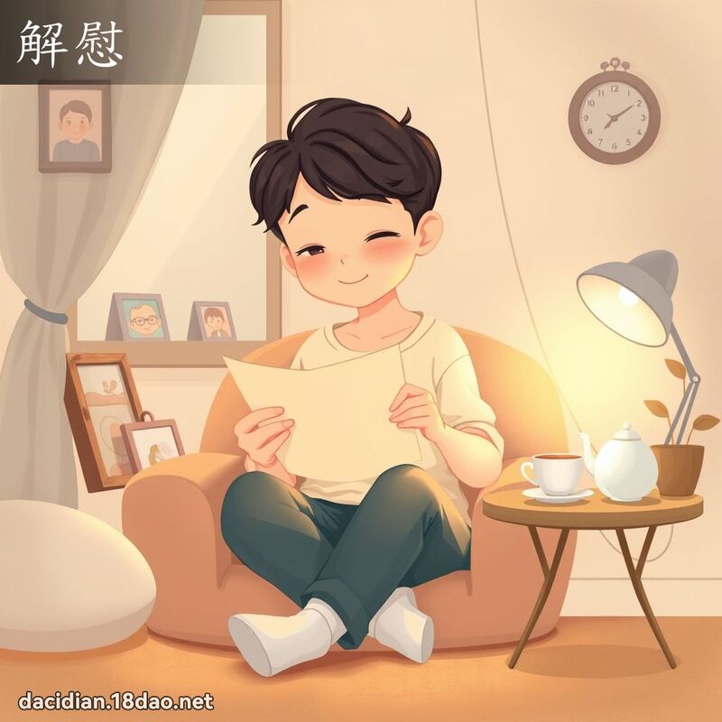 解慰 - 國語大辭典配圖