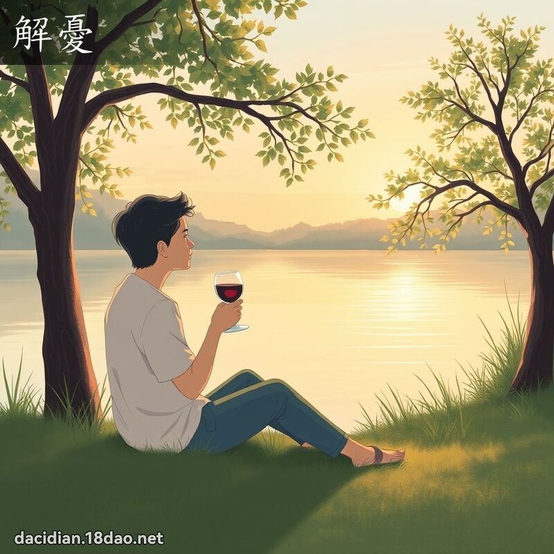 解忧 - 国语大辞典配图