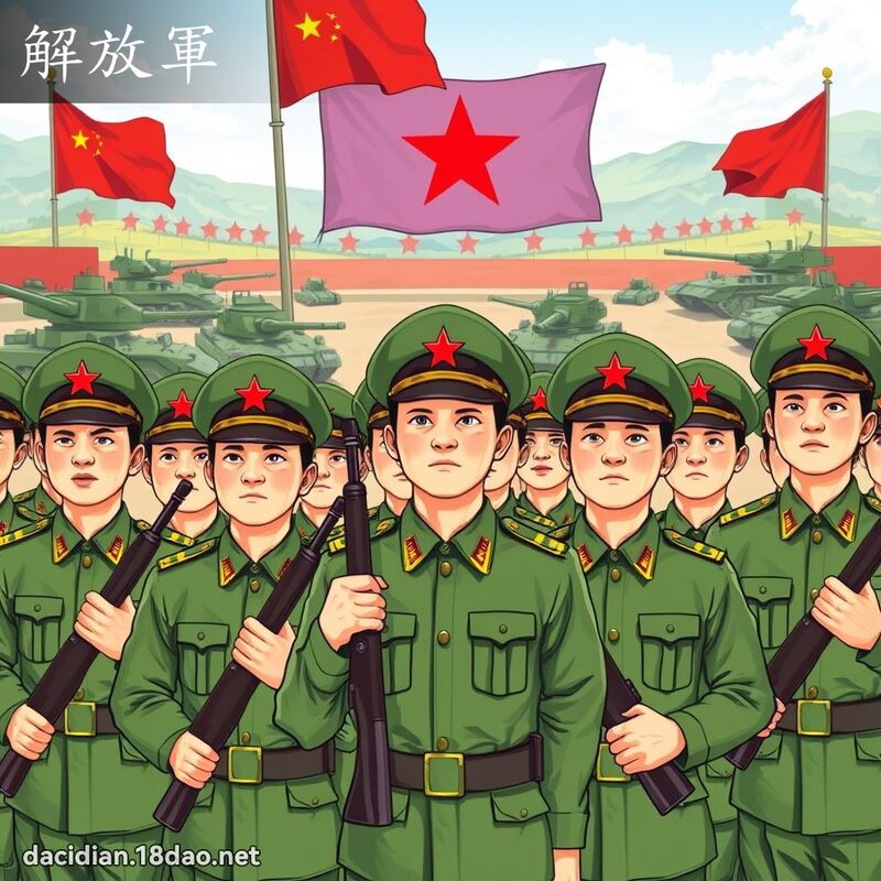 解放軍 - 國語大辭典配圖