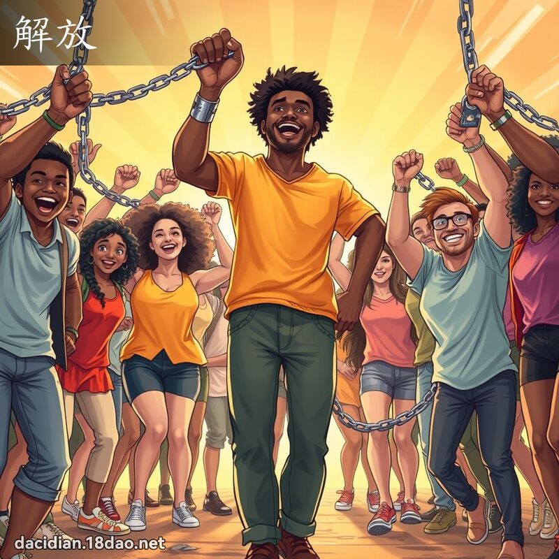 解放 - 国语大辞典配图
