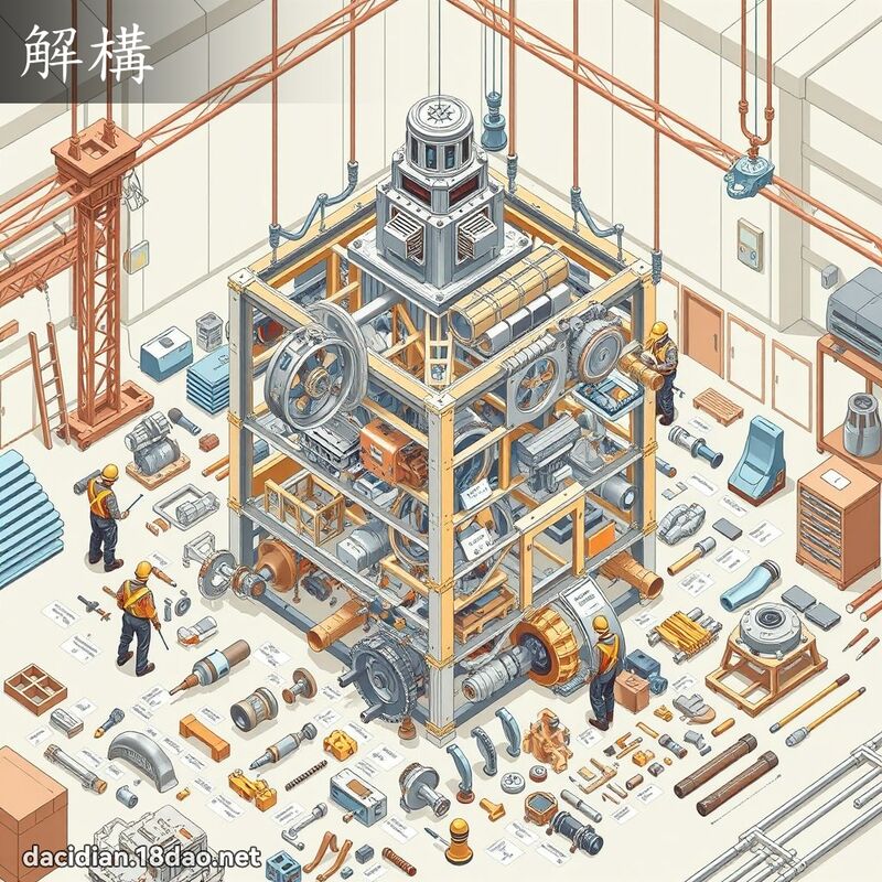 解构 - 国语大辞典配图