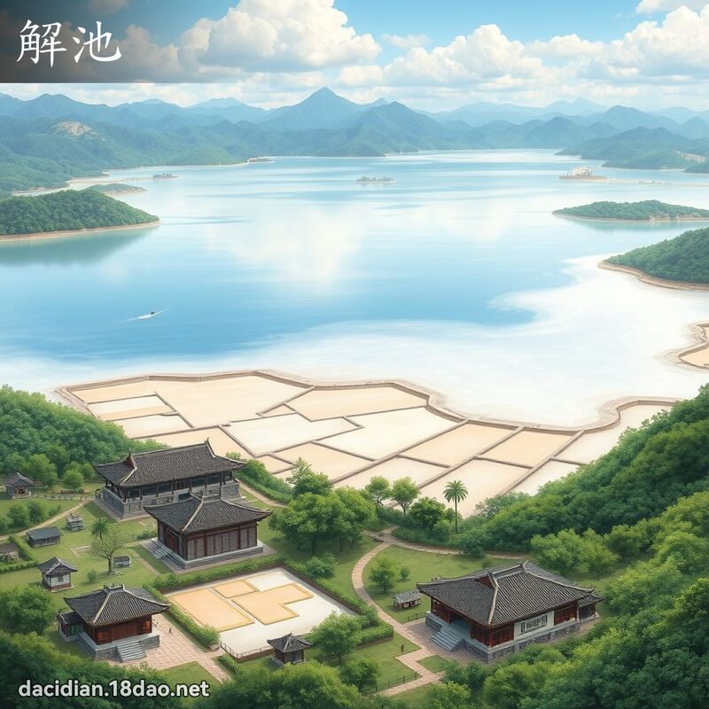 解池 - 國語大辭典配圖
