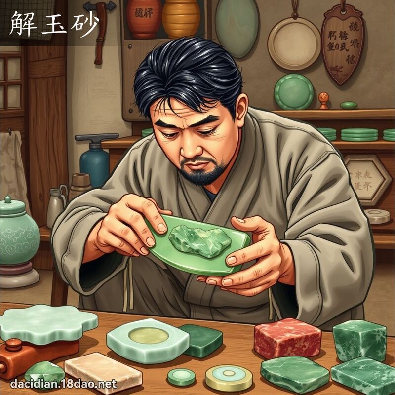 解玉砂 - 國語大辭典配圖