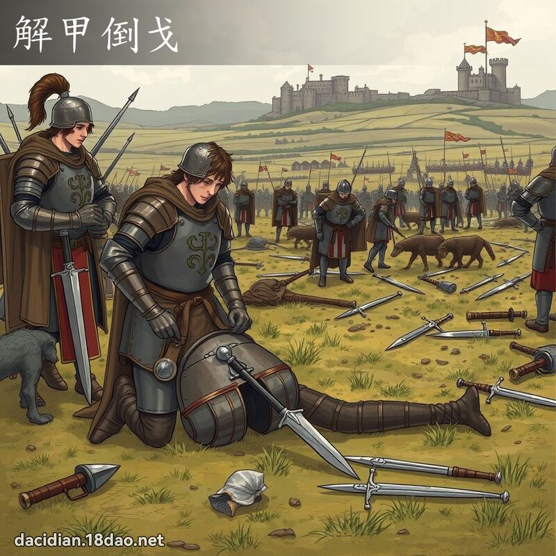 解甲倒戈 - 國語大辭典配圖