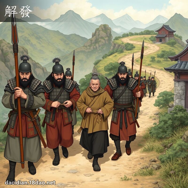 解發 - 國語大辭典配圖