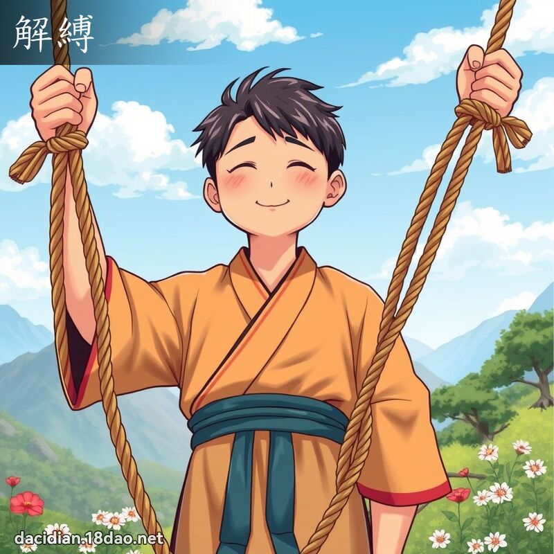 解縛 - 國語大辭典配圖